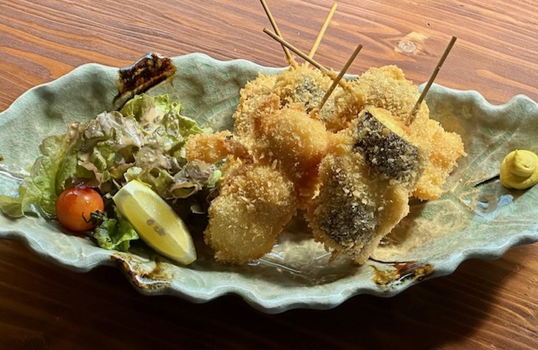 新鮮な海鮮と地元野菜を楽しむディナーデート